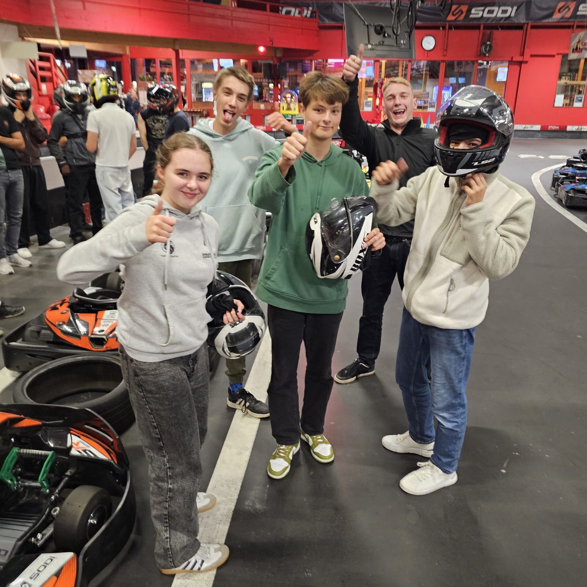 Une soirée de karting à Payerne !
