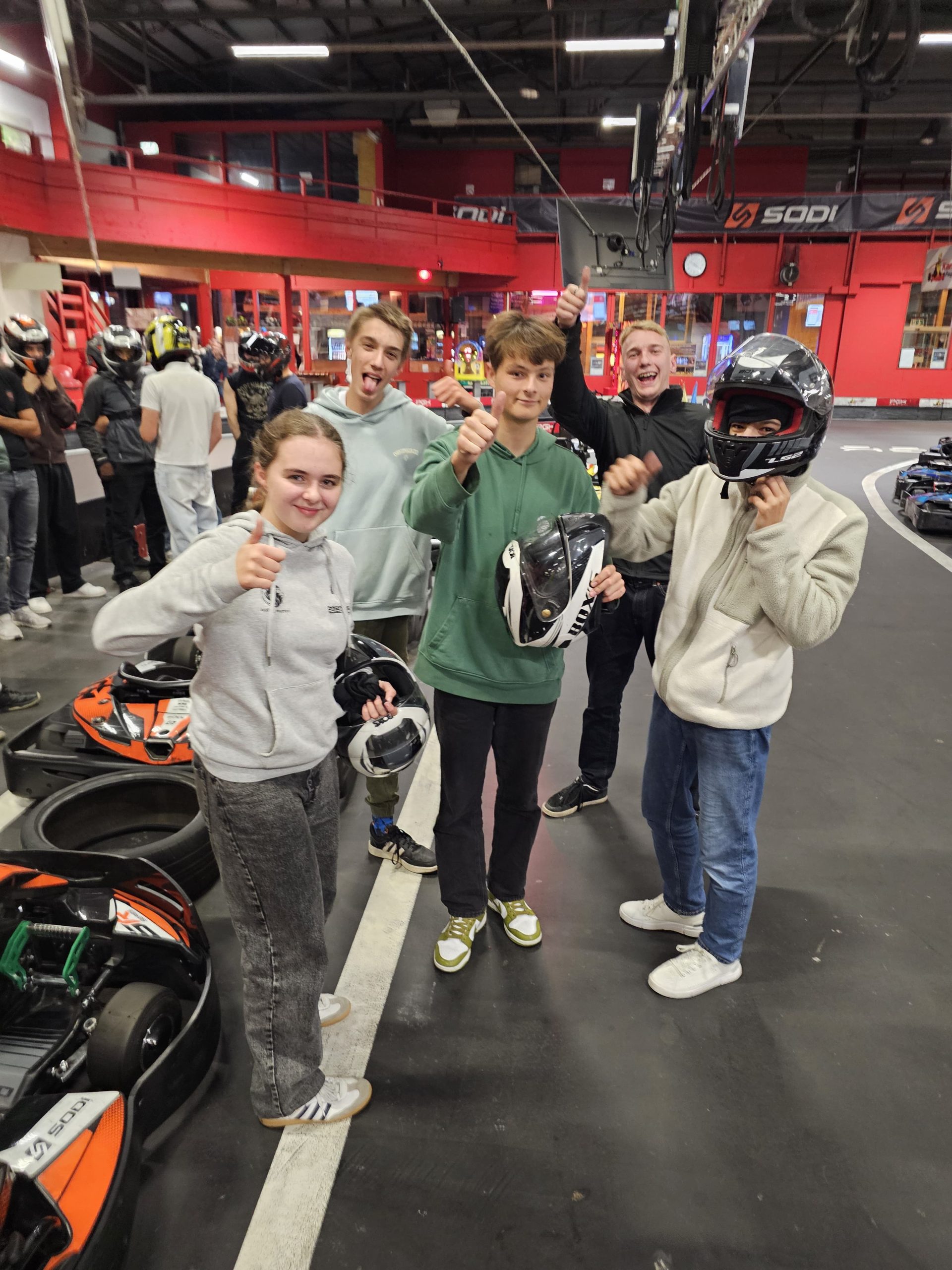 Une soirée de karting à Payerne !